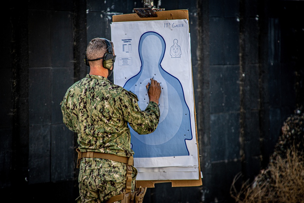 MSRON 11 Conducts Small Arms Live-Fire Qualification Exercise