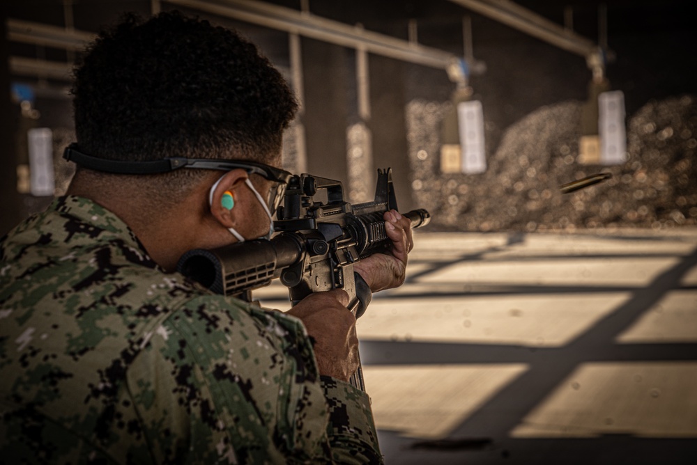 MSRON 11 Conducts Small Arms Live-Fire Qualification Exercise