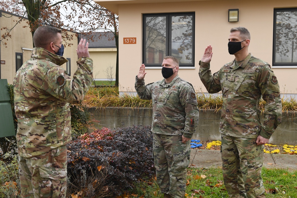 First Aviano Airmen to enlist in U.S. Space Force