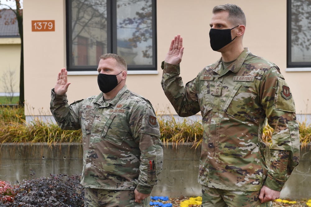 First Aviano Airmen to enlist in U.S. Space Force