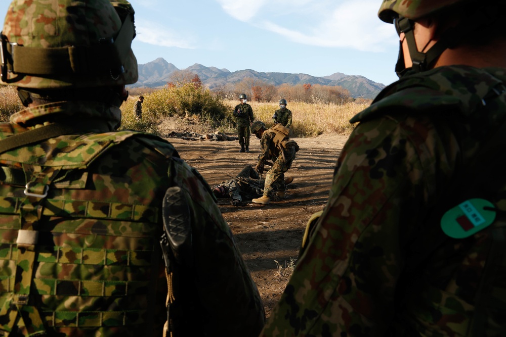 Forest Light: JGSDF’s 30th Infantry Regiment, 3/8 conducts infiltration tactics training