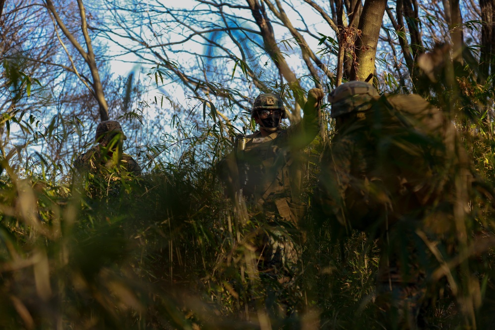 Forest Light: JGSDF’s 30th Infantry Regiment, 3/8 conducts infiltration tactics training