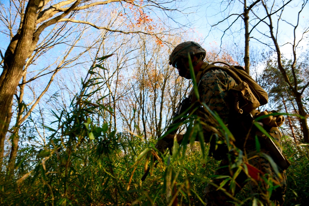 Forest Light: JGSDF’s 30th Infantry Regiment, 3/8 conducts infiltration tactics training