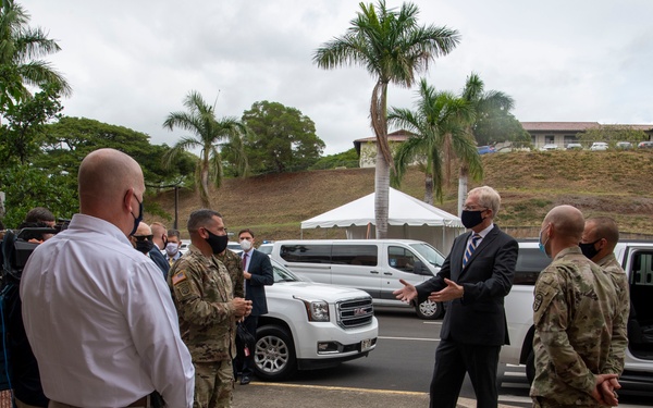 Acting Defense Secretary visits Indo-Pacific