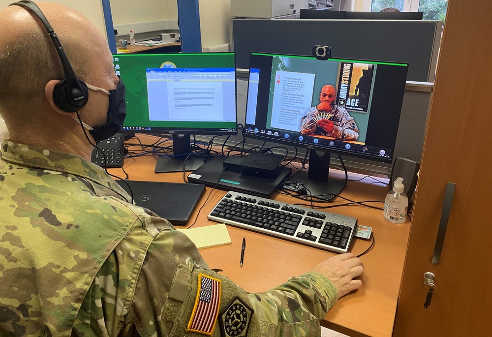 405th AFSB conducts suicide prevention, equal opportunity training virtually prior to holidays