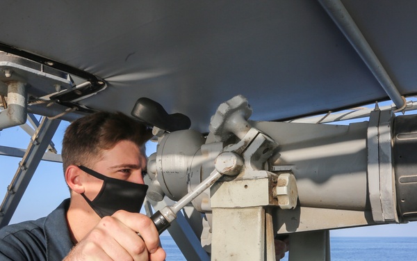 USS Tempest (PC-2) Underway to the Gulf of Oman