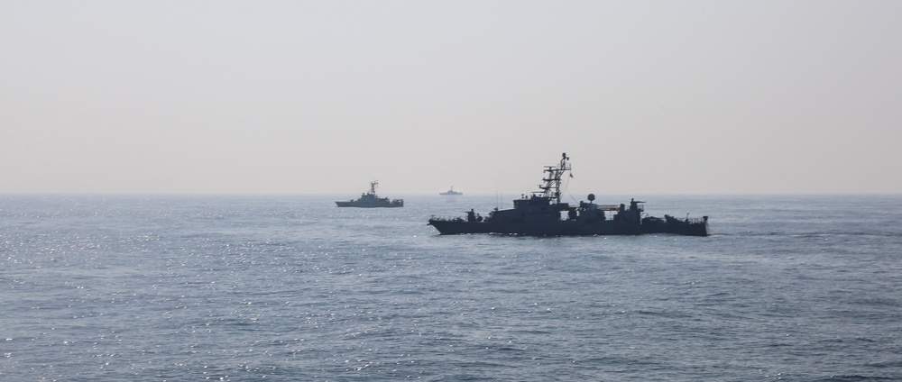 USS Tempest (PC-2) Underway to the Gulf of Oman