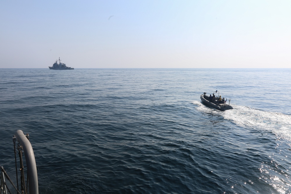 USS Tempest (PC-2) Underway to the Gulf of Oman