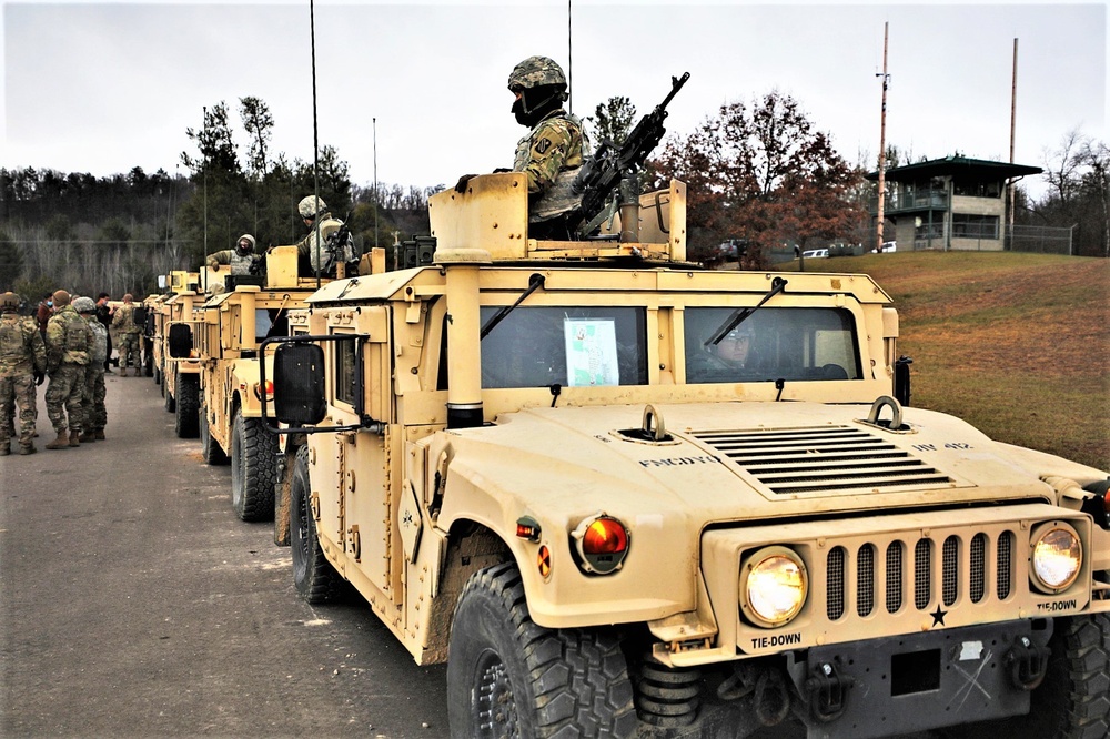Reserve Soldiers train at Fort McCoy for Operation Cactus Gunnery