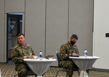 AMC leadership discuss diversity and inclusion with Dover Airmen