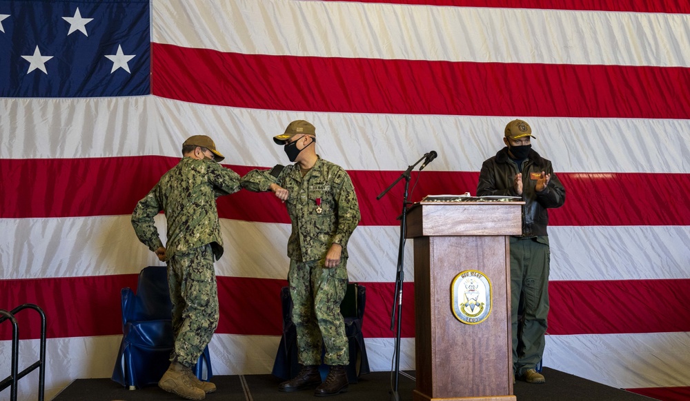 USS Wasp Change of Command