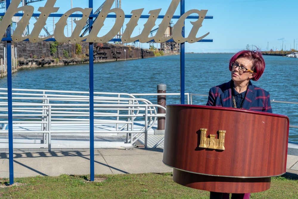 Ashtabula Project Partnership Agreement ceremony