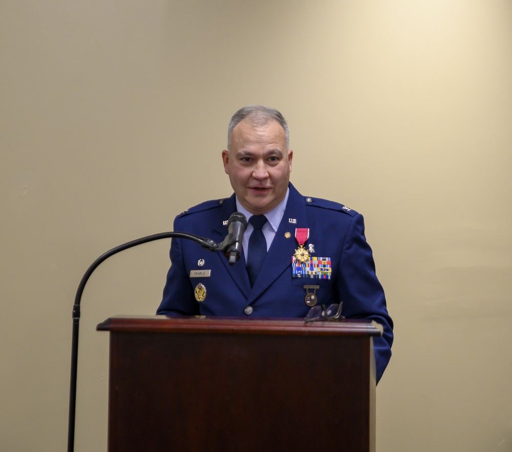 Col. Brett V. Fehrle retires as 188th Medical Group commander.