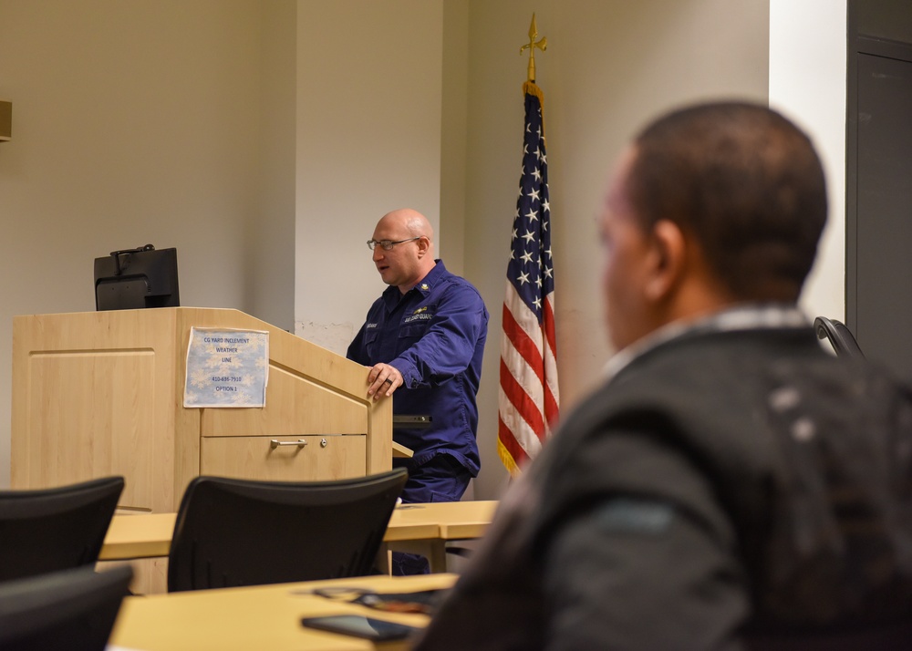 Coast Guard Sector Maryland-National Capital Region conduct ice operations training