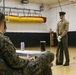Color Guard Marines try out for “The Commandant’s Four”