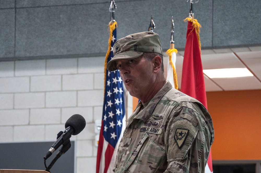 17th Sustainment Brigade Change of Command Ceremony