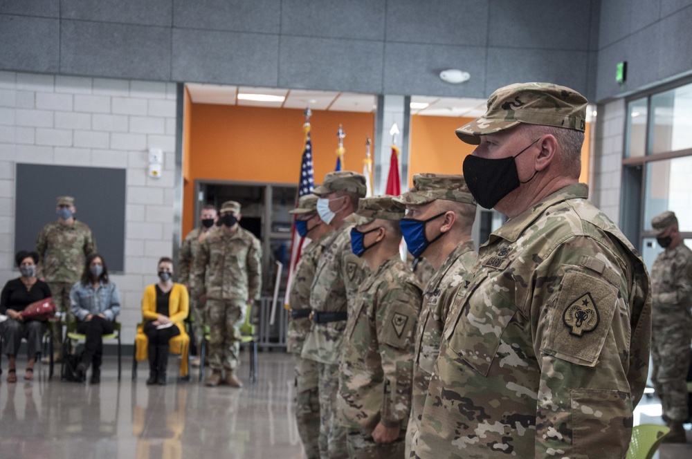 17th Sustainment Brigade Change of Command Ceremony