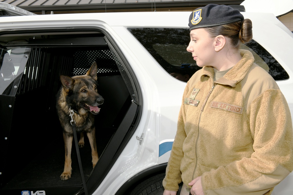 78th Security Forces Squadron receives new K-9 SUV’s