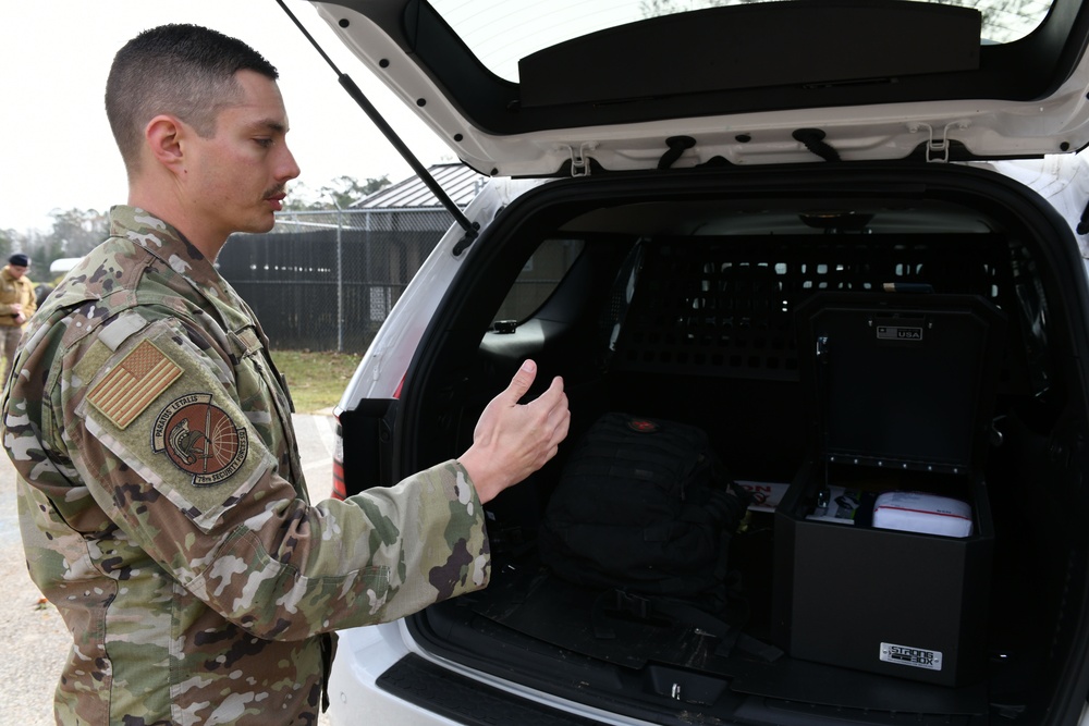 78th Security Forces Squadron receives new K-9 SUV’s