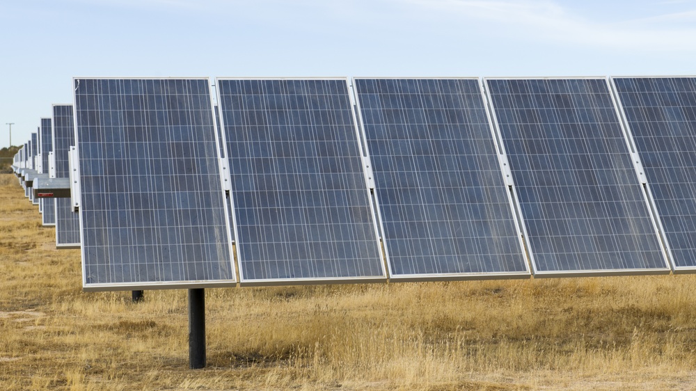 Solar array at Edwards AFB