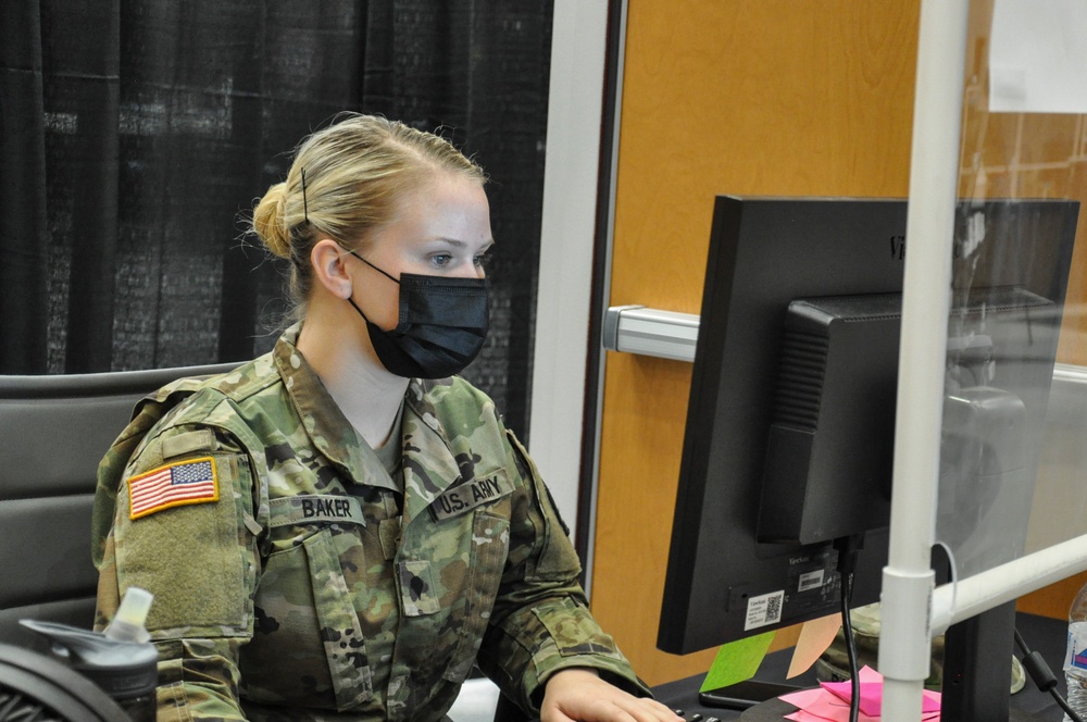 Nevada Guard Soldiers Working in Response to COVID-19