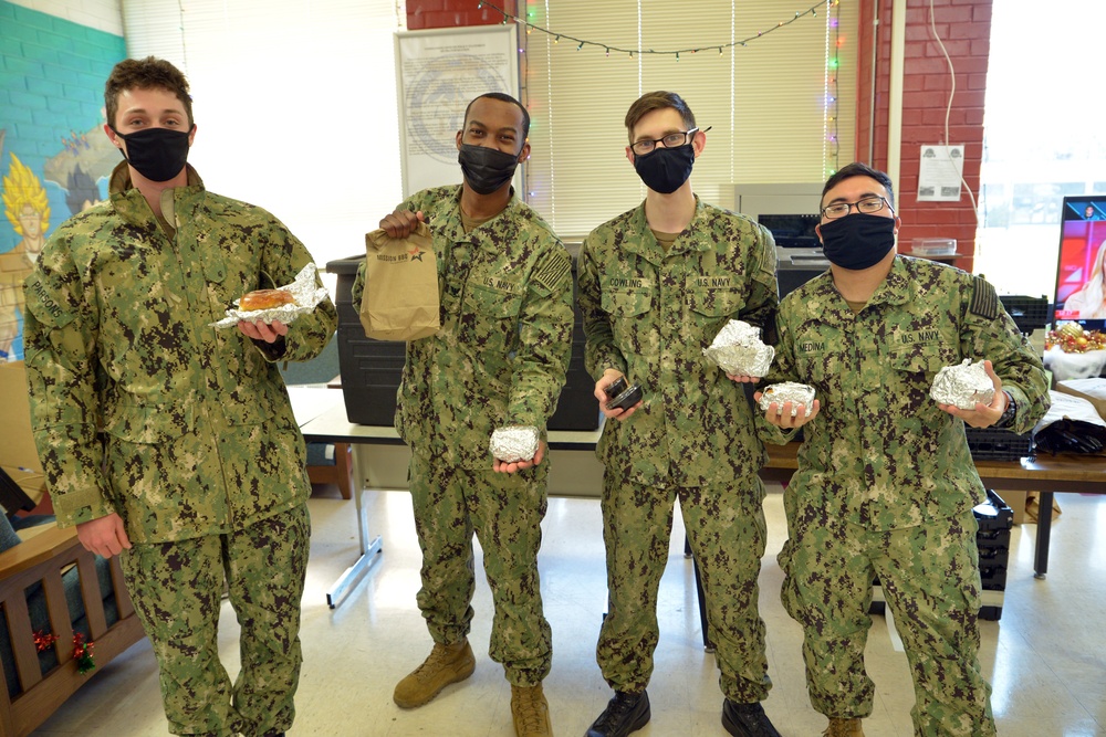 Training Support Center Students Enjoy a Free Lunch From Area Restaurants