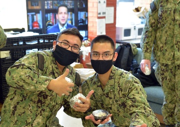 Training Support Center Students Enjoy a Free Lunch From Area Restaurants