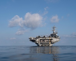 USS Nimitz Transits Arabian Sea