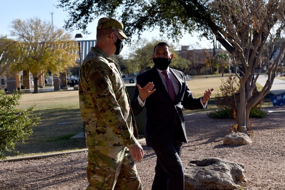 Goodfellow hosts AETC Deputy Commander