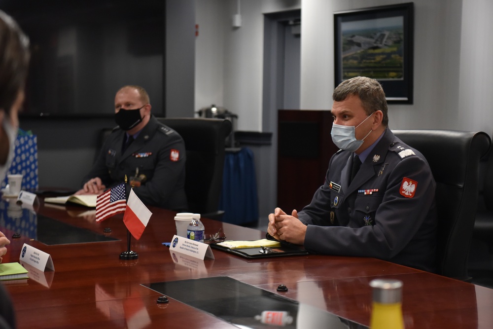 Poland Defense Attaché Visits F-35 Program Office