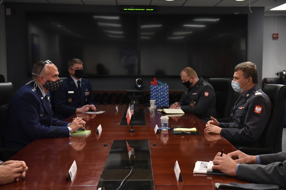 Poland Defense Attaché Visits F-35 Program Office