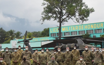 JTF-B Commander visits San Pedro Sula