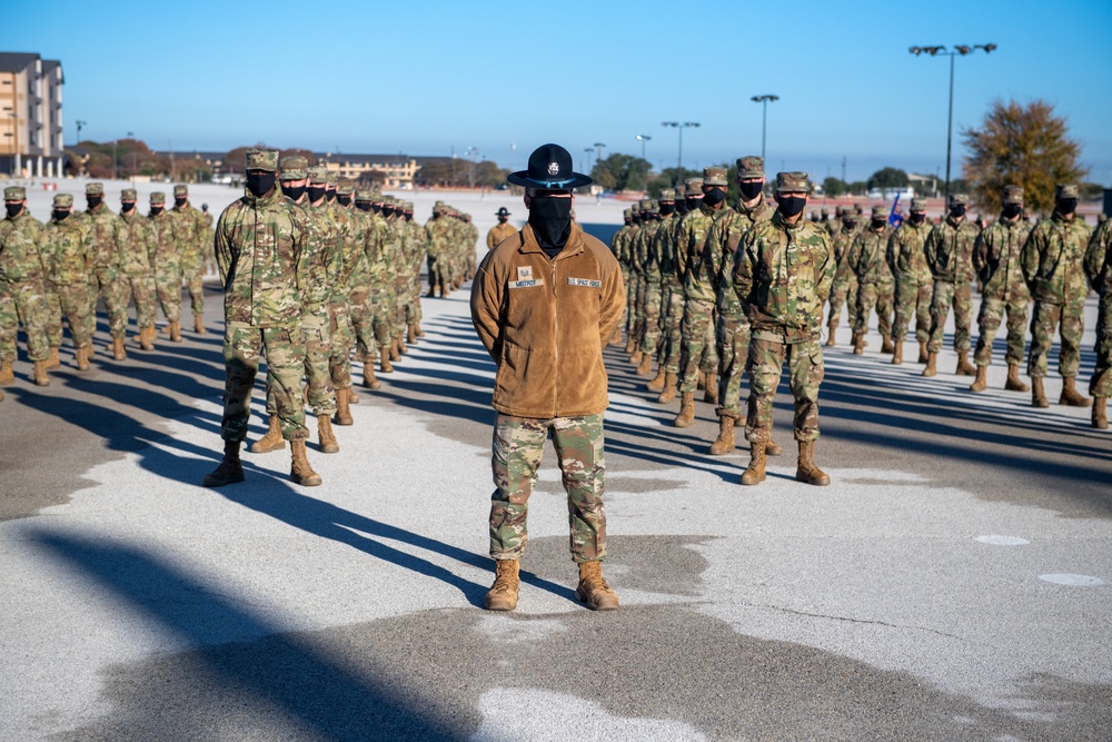 U.S. Space Force makes history at basic military training