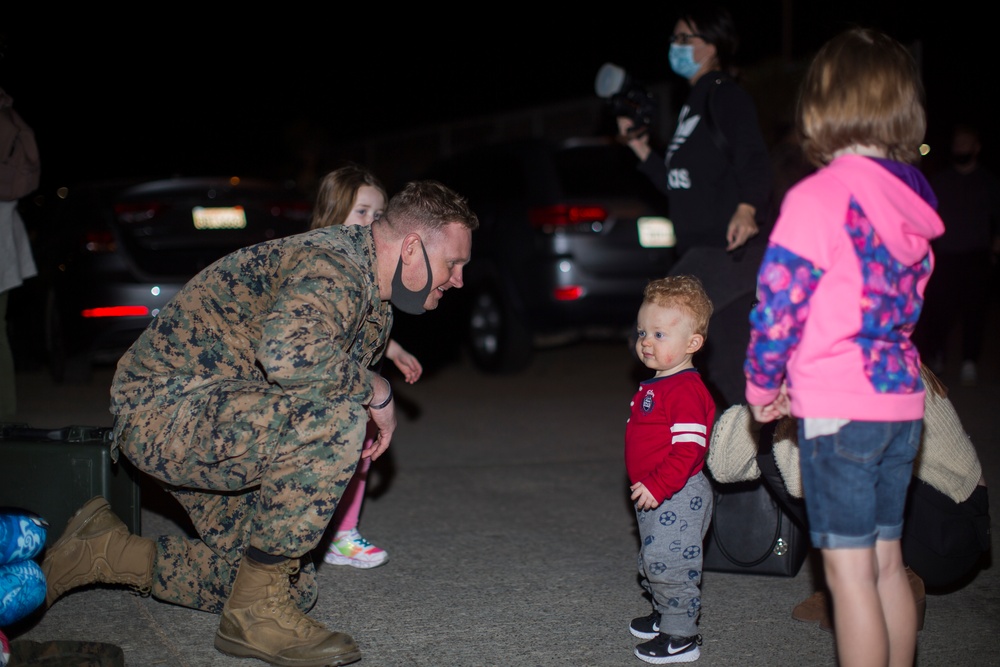 Marine Heaving Helicopter Squadron 361 Homecoming