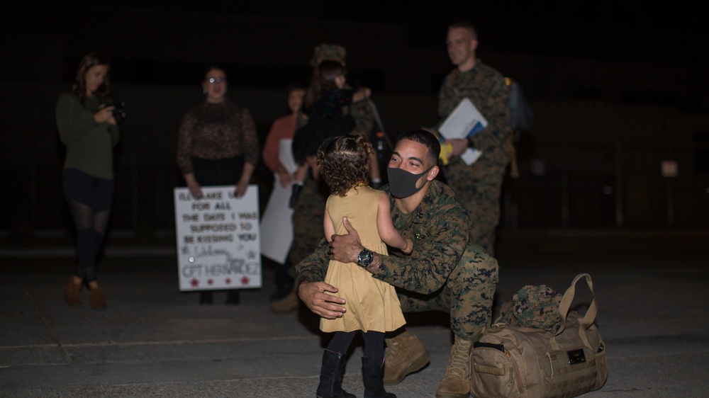 Marine Heaving Helicopter Squadron 361 Homecoming