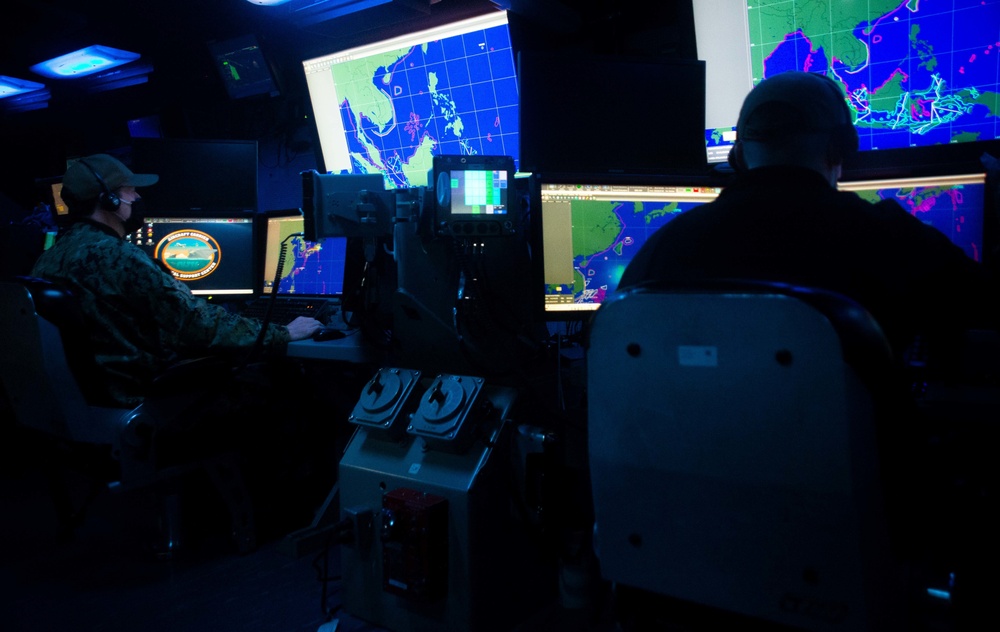 Royal Australian Navy, Royal Canadian Navy, and Royal Canadian Air Force Join U.S. Forces for Fleet Synthetic Training