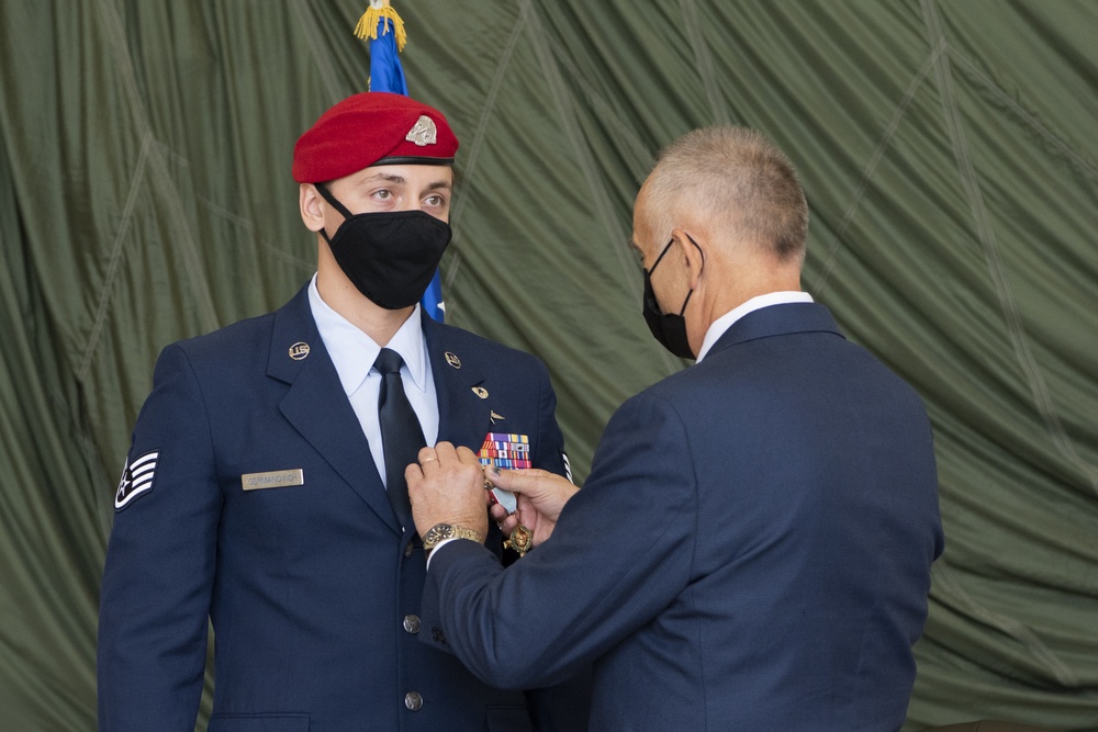 SECAF presents Air Force Cross to Special Tactics Airman