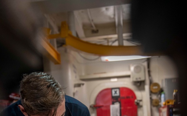 Ike Supports Naval Operations in the Atlantic Ocean
