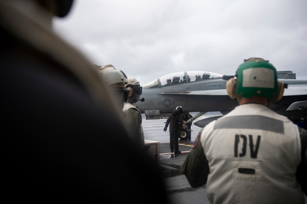 Ike Supports Naval Operations in the Atlantic Ocean