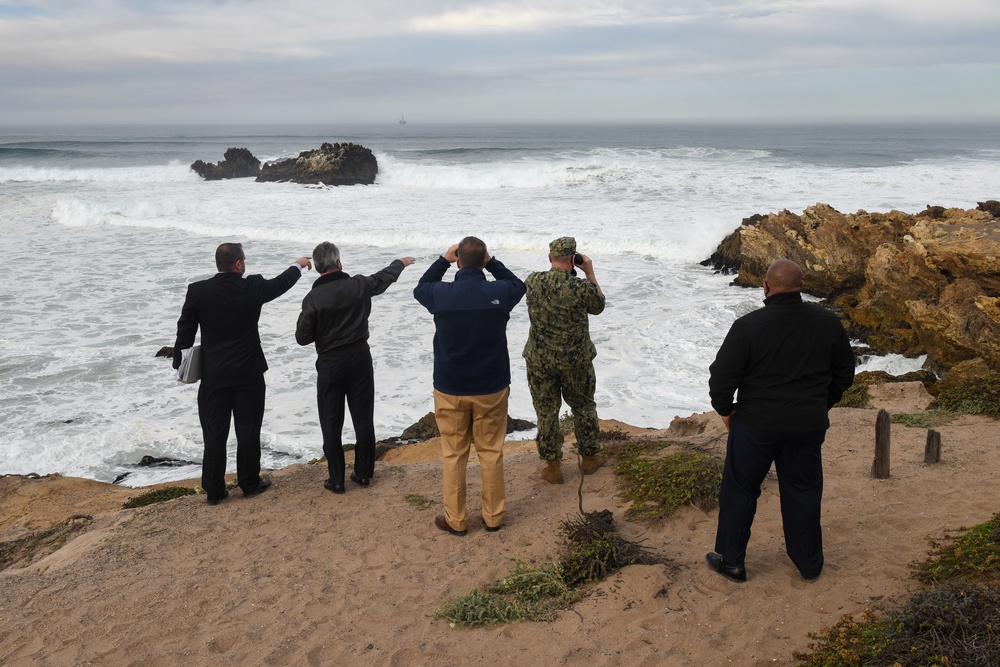 SECNAV Braithwaite visits Vandenberg AFB