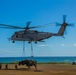 HMH-463 and VMU-3 conduct external lifts to refine expeditionary hub-and-spoke concept