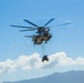 HMH-463 and VMU-3 conduct external lifts to refine expeditionary hub-and-spoke concept