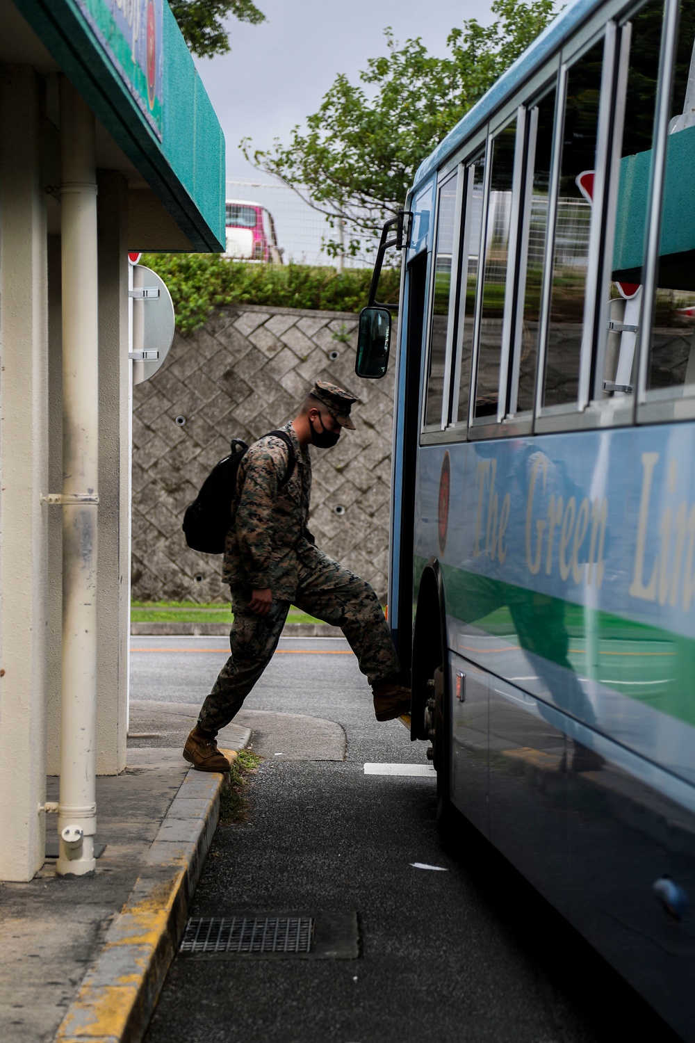 TGL transports Okinawa Marines across Camp Butler