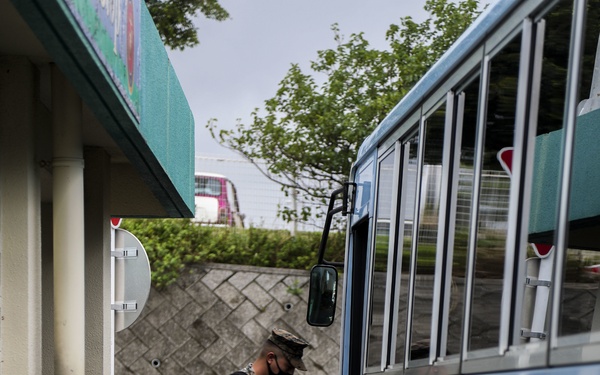 TGL transports Okinawa Marines across Camp Butler