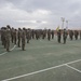 Soldiers of Alpha Company, 1-35th AR, Receive Combat Patch