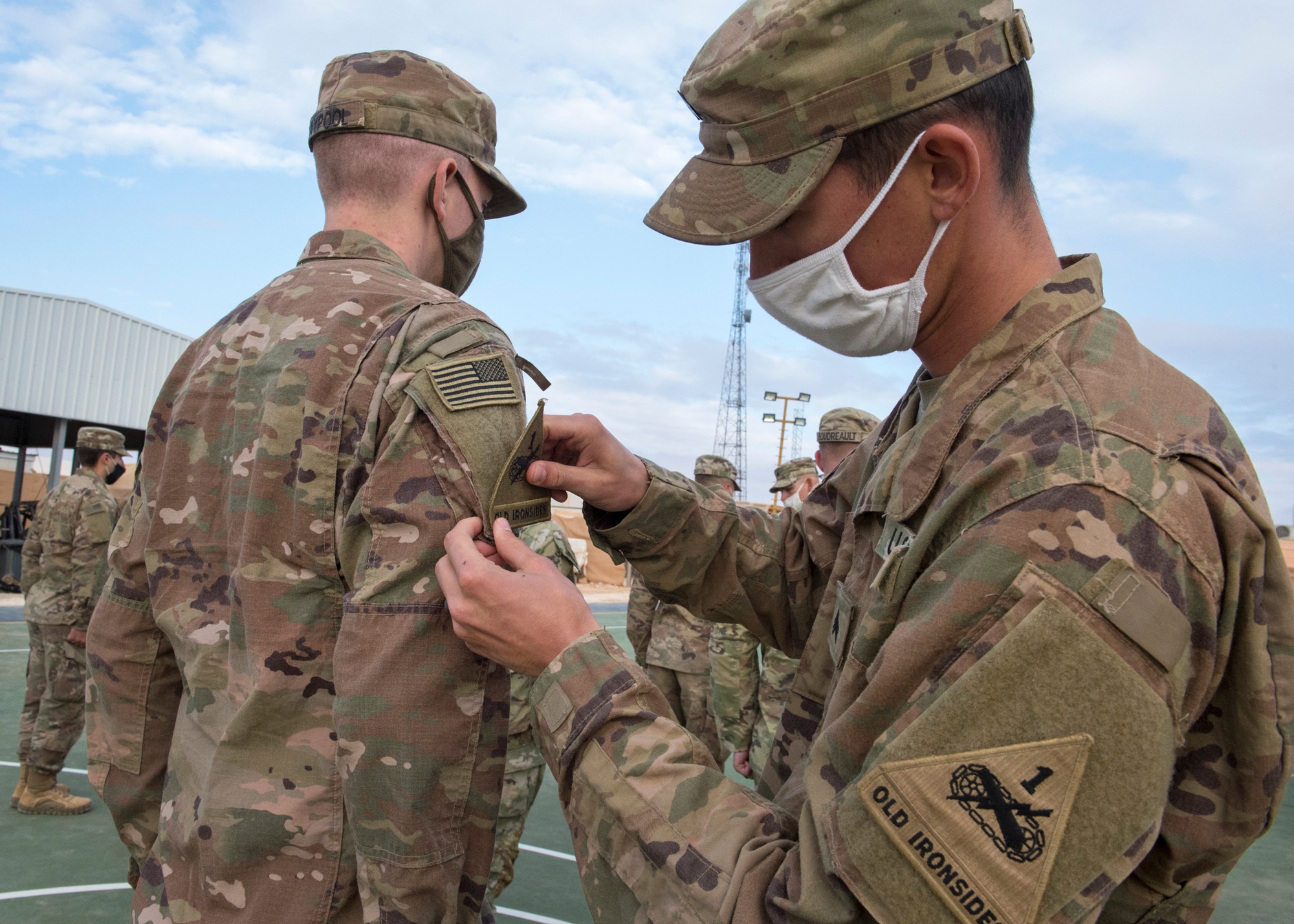 Images - Soldiers of Alpha Company, 1-35th AR, Receive  - DVIDS