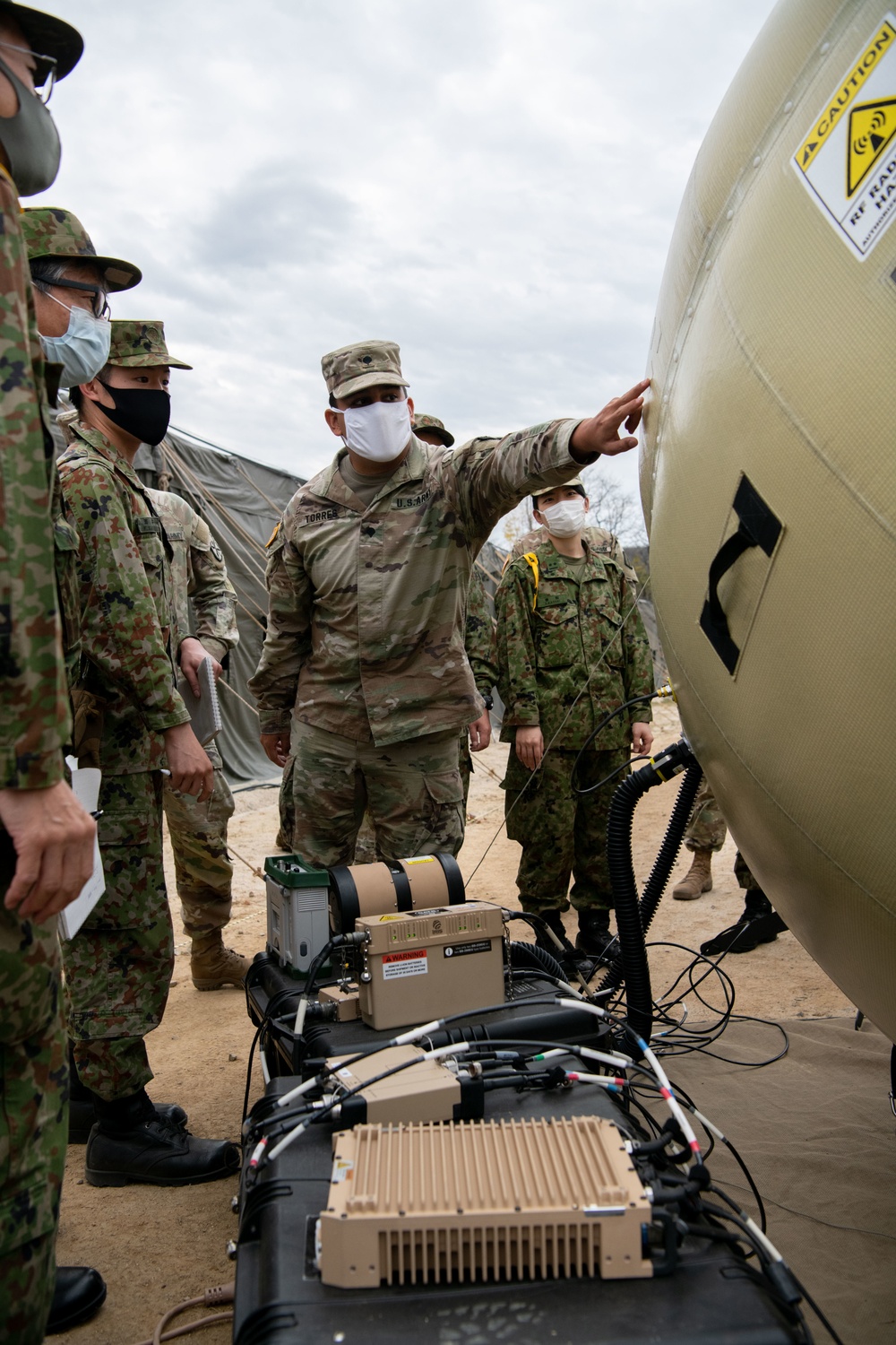 U.S. Army deploys expeditionary signal assets to YS 79