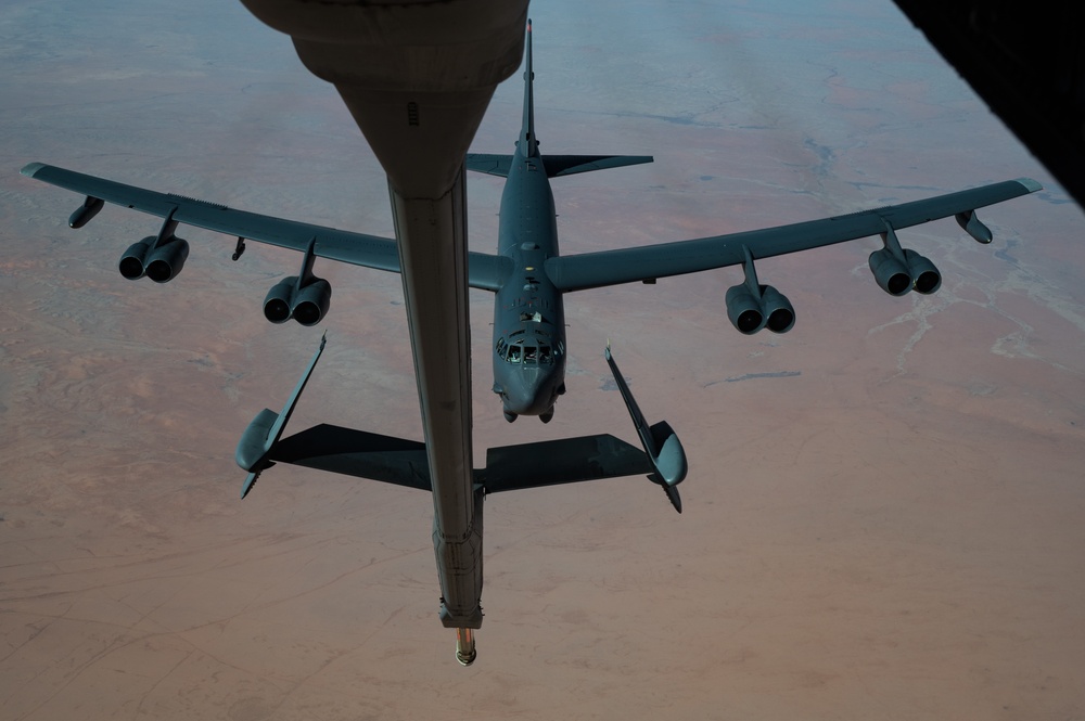 Bomber task force flies from Barksdale to CENTCOM