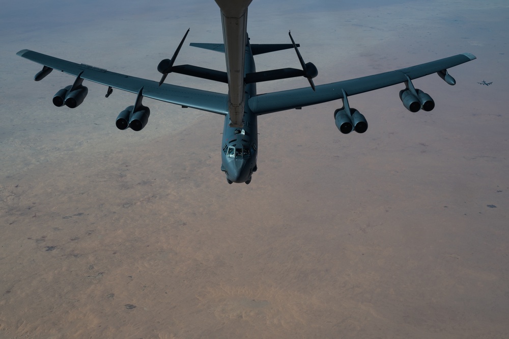 Bomber task force flies from Barksdale to CENTCOM