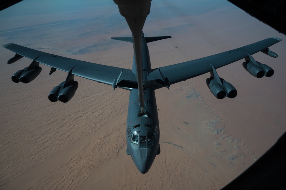 Bomber task force flies from Barksdale to CENTCOM